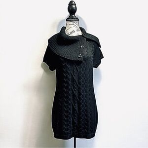Calvin Klein Cable Knit Cowl Neck Sweater